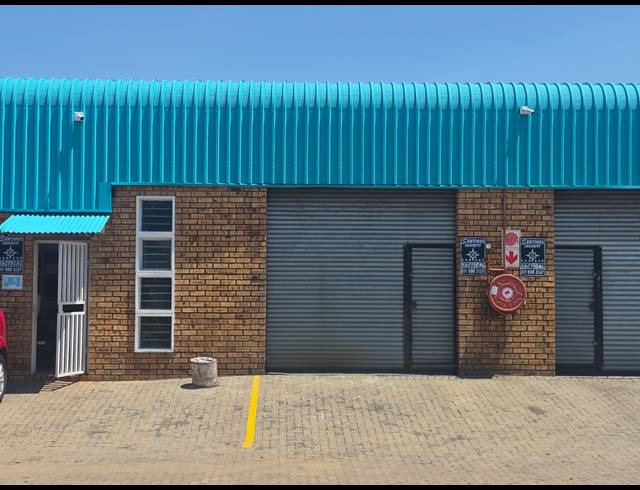 130M² WAREHOUSE TO LET IN ALRODE SOUTH